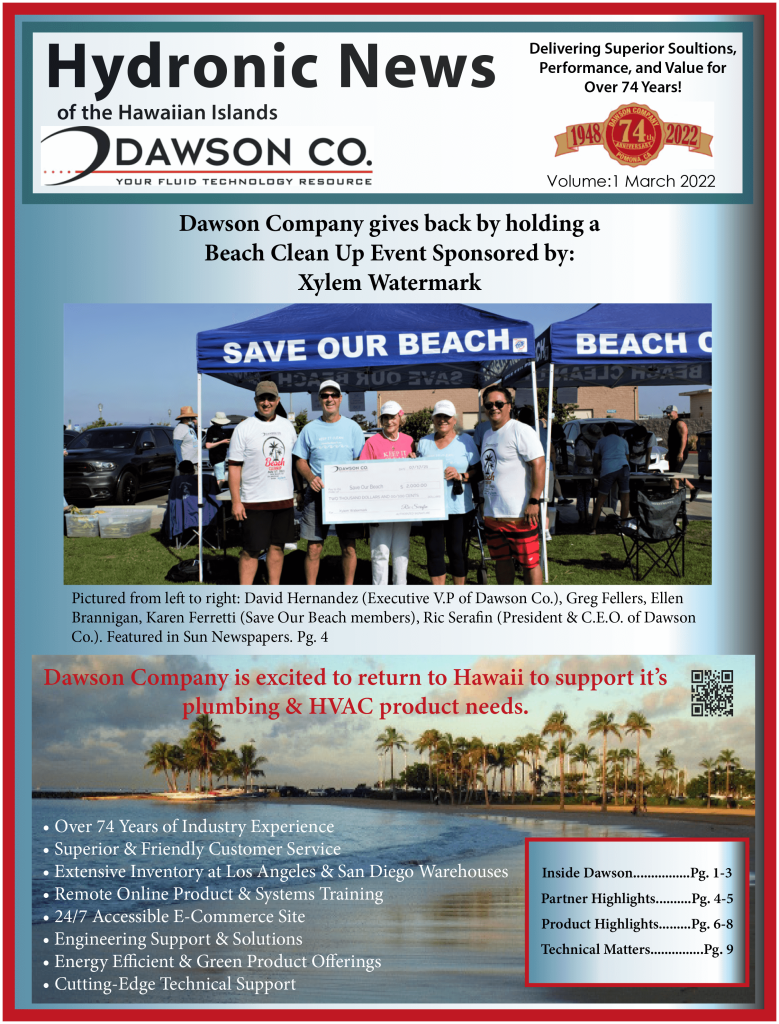 Newsletter Hawaii Hydronic News